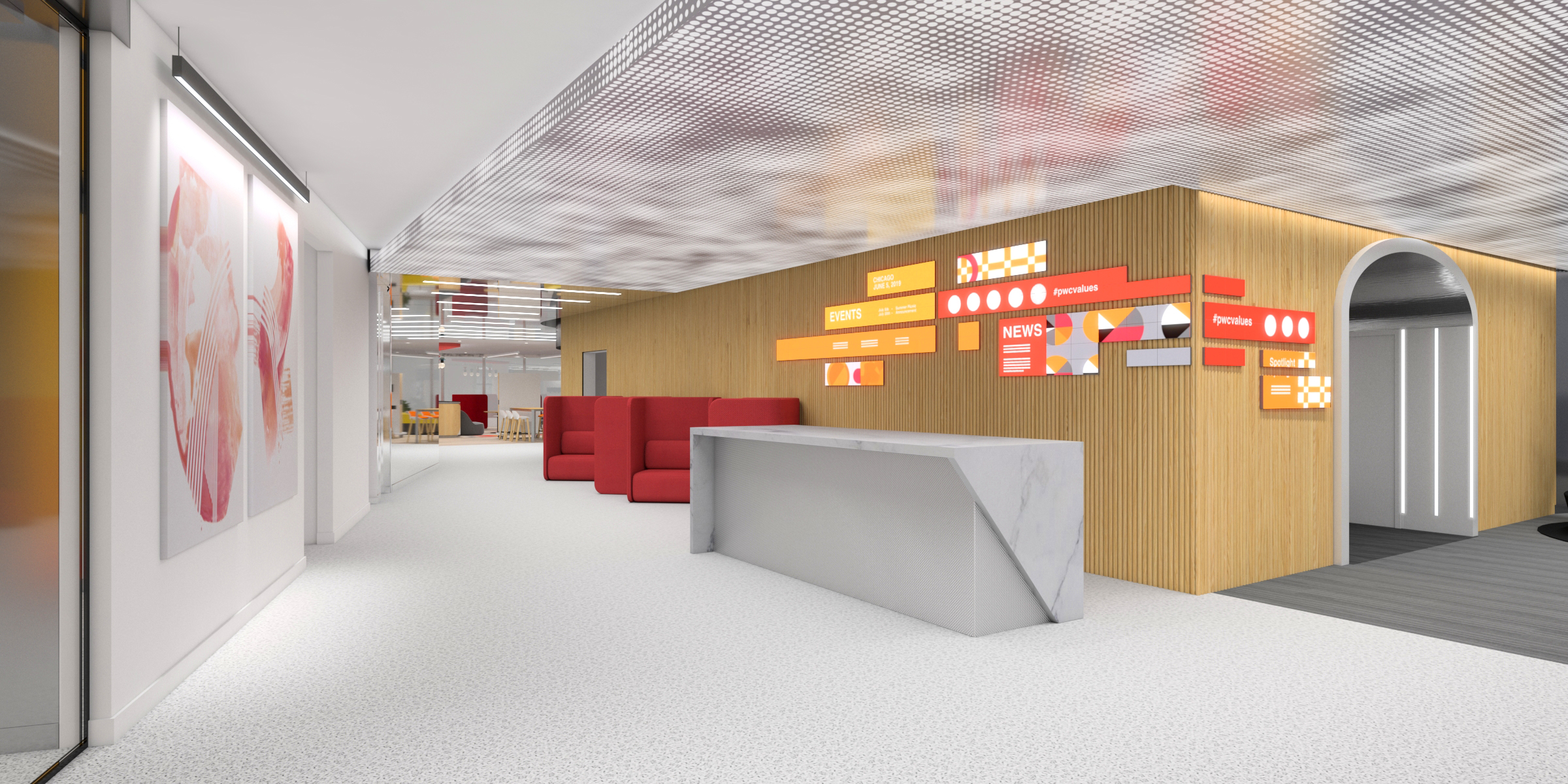 Consulting firm workspace